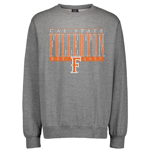 Cal State Fullerton Santa Fe Crewneck - Graphite